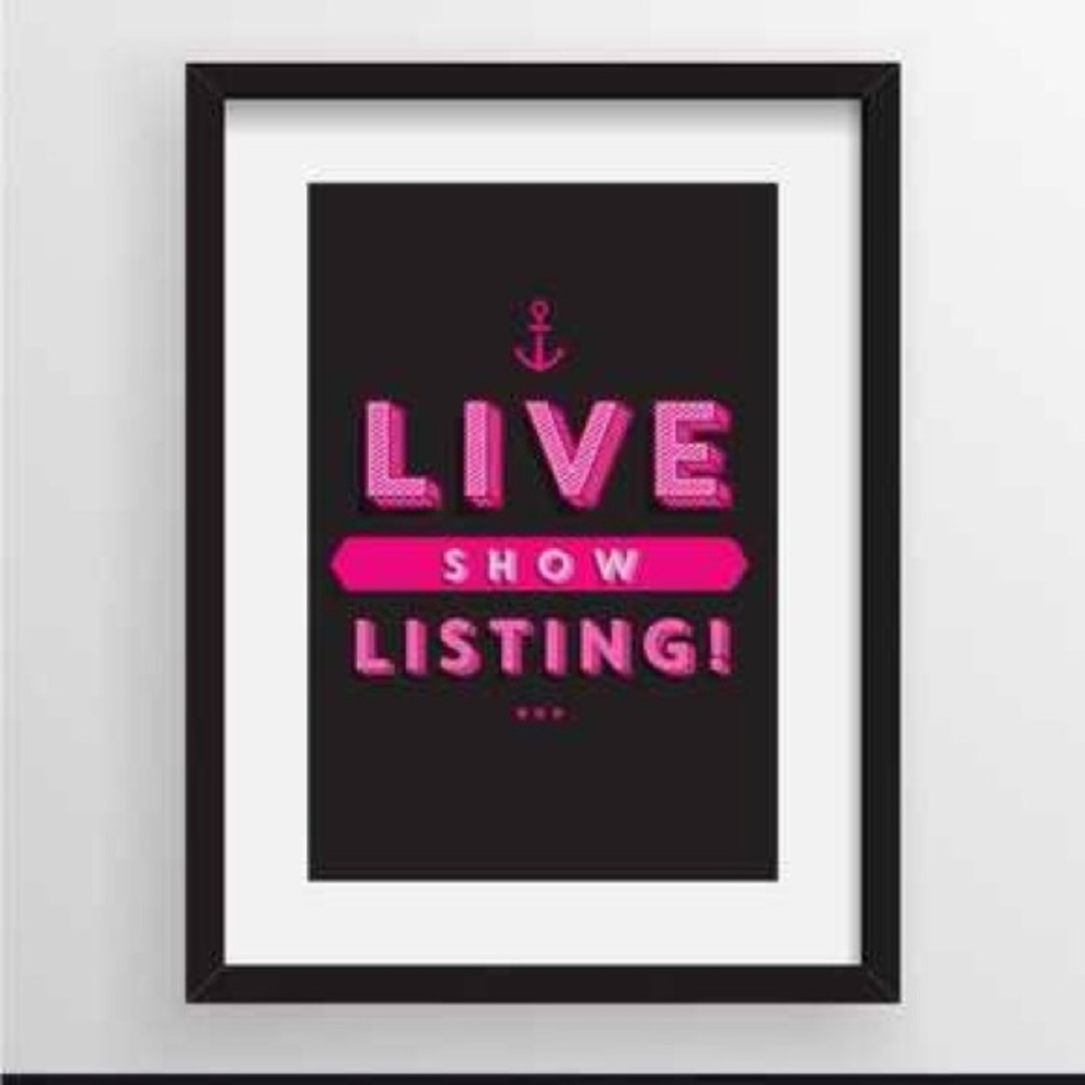 Live Show Listing